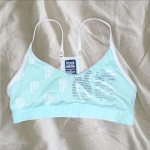 vintage 2000s vs pink sports/sleep bra °❀⋆.🐬ೃ࿔*:･